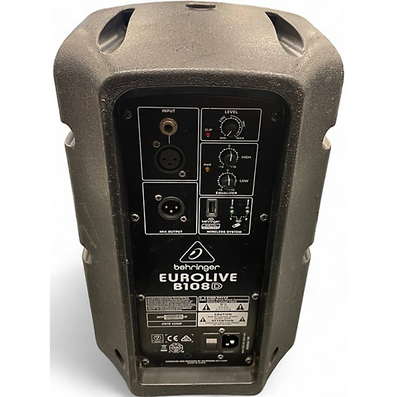 Used Behringer EUROLIVE B108D Powered Speaker