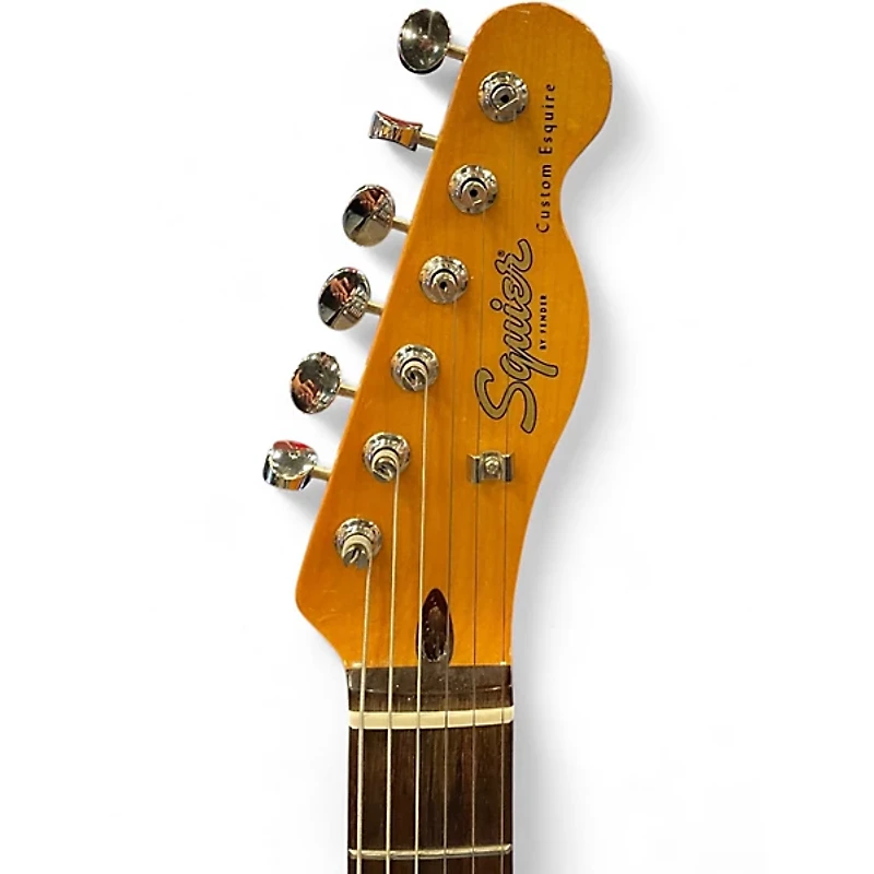 Used Squier CLASSIC VIBE 60S CUSTOM ESQUIRE Sherwood Green Solid Body Electric Guitar