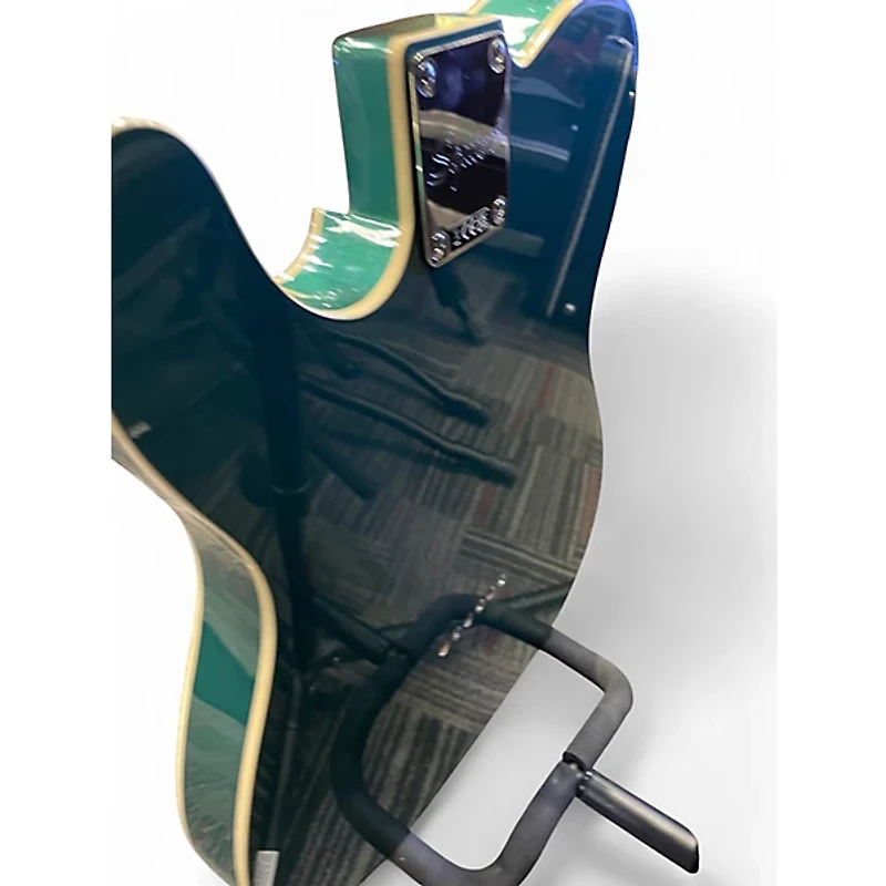 Used Squier CLASSIC VIBE 60S CUSTOM ESQUIRE Sherwood Green Solid Body Electric Guitar