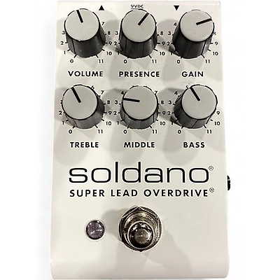 Used Soldano Super Lead Overdrive Effect Pedal