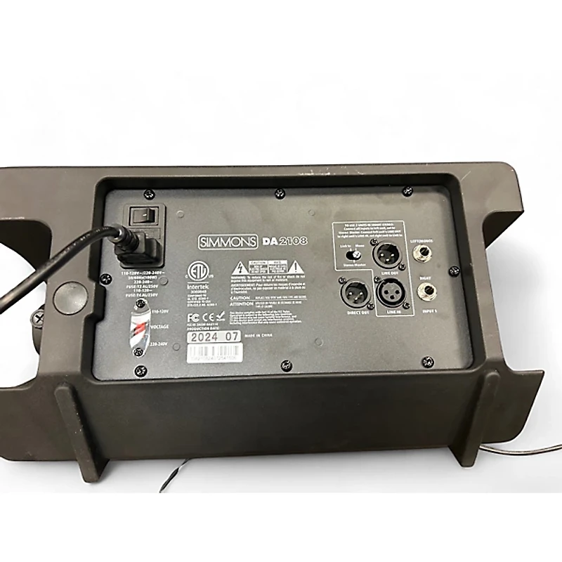 Used Simmons DA2108 Drum Amplifier