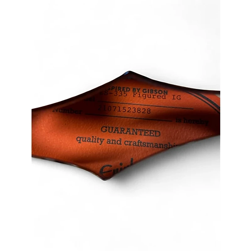 Used Epiphone ES355 2 Tone Sunburst Hollow Body Electric Guitar