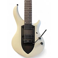Used Sterling by Music Man Majesty Chalk Grey Solid Body Electric Guitar