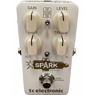 Used TC Electronic Spark Booster Effect Pedal