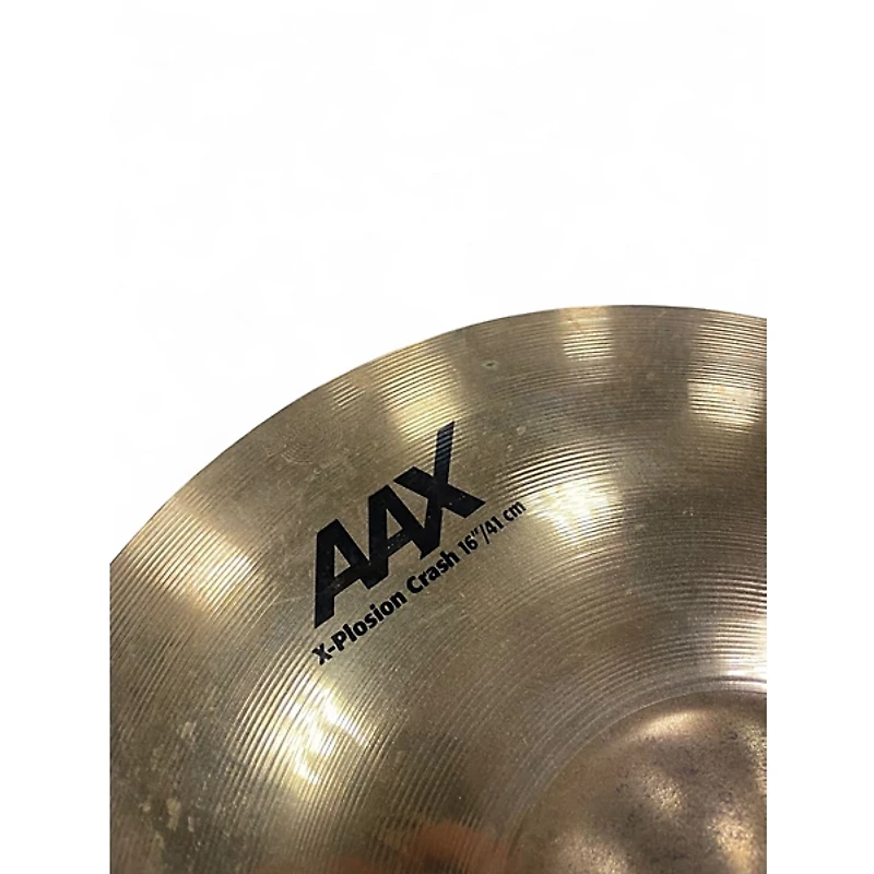 Used SABIAN 16in AAX Xplosion Crash Cymbal