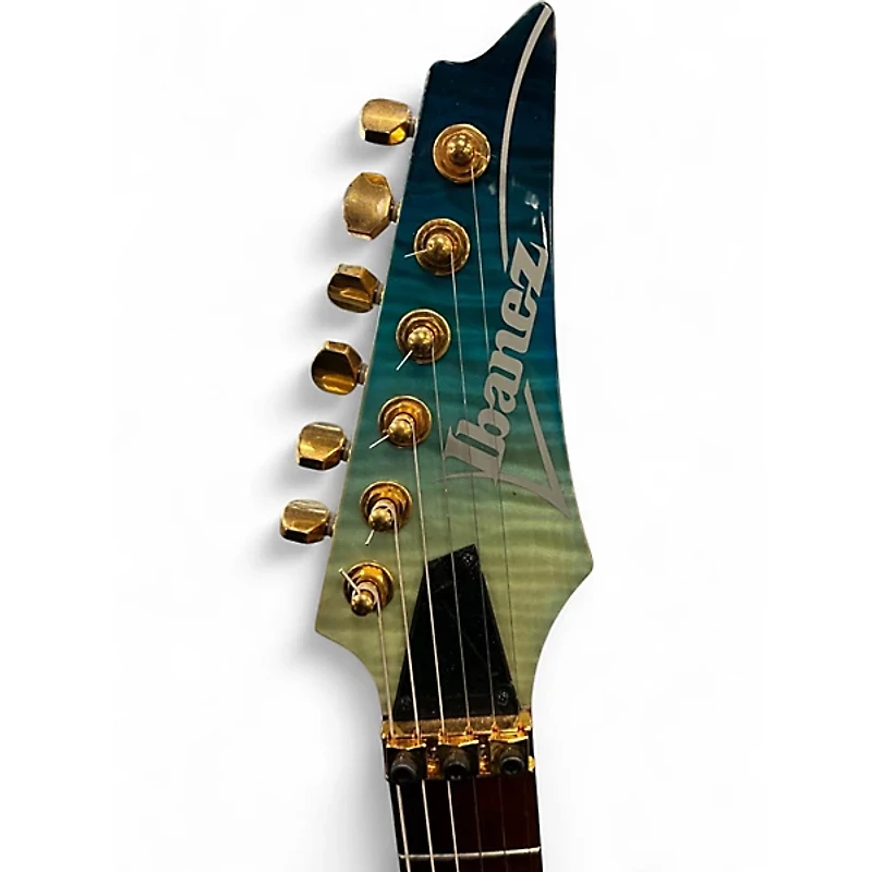 Used Ibanez RG420 HPFM Blue Burst Solid Body Electric Guitar