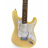 Used Fender 1996 DELUXE STRATOCASTER Trans Blonde Solid Body Electric Guitar
