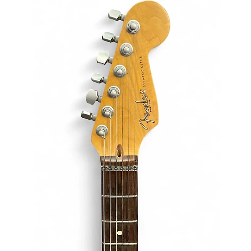 Used Fender 1996 DELUXE STRATOCASTER Trans Blonde Solid Body Electric Guitar