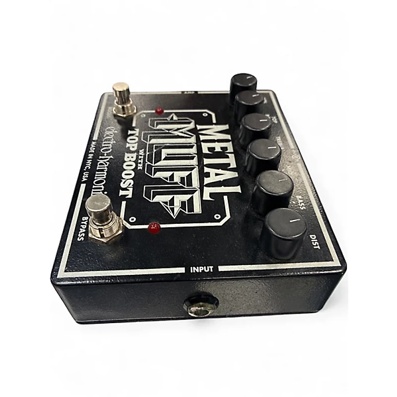 Used Electro-Harmonix Metal Muff Distortion With Top Boost Effect Pedal