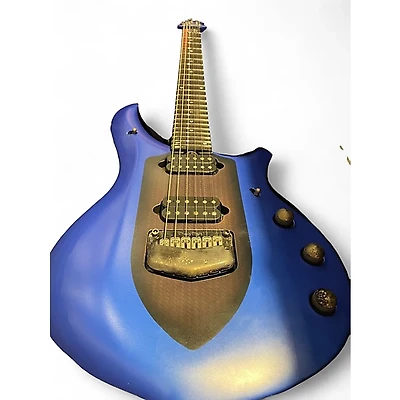 Used Ernie Ball Music Man Majesty Blue Solid Body Electric Guitar