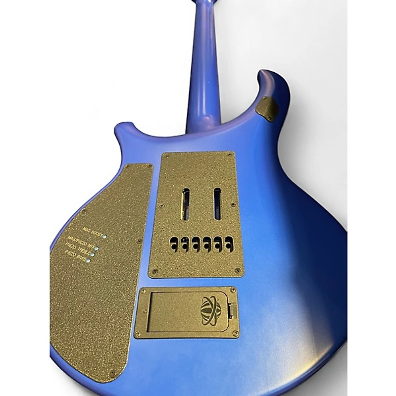 Used Ernie Ball Music Man Majesty Blue Solid Body Electric Guitar