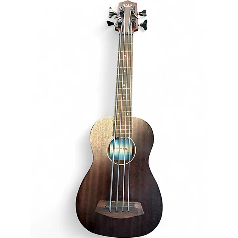 Used Kala Ubass Bass Mahogany Ukulele
