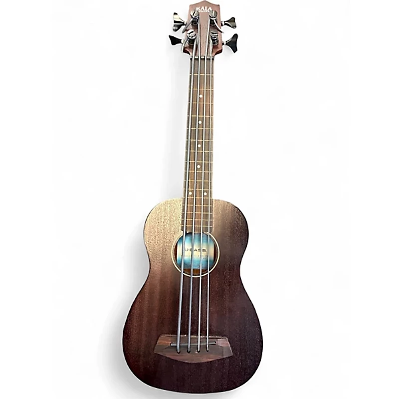 Used Kala Ubass Bass Mahogany Ukulele