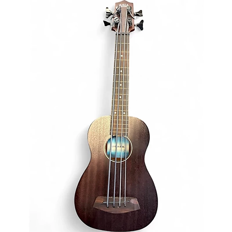 Used Kala Ubass Bass Mahogany Ukulele