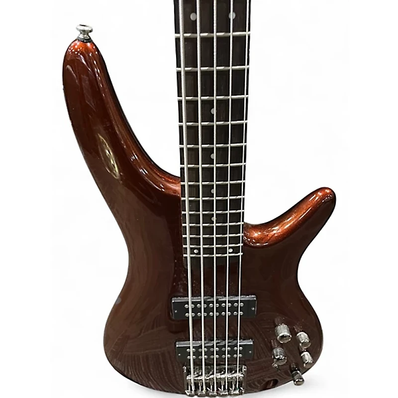 Used Ibanez SR305E  ROOT BEER METALLIC Electric Bass Guitar
