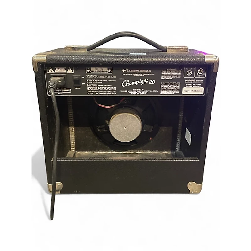 Used Fender Champion 20 Guitar Combo Amp