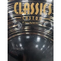 Used Meinl 18in Classics Custom Dark Heavy Big Bell Ride Cymbal
