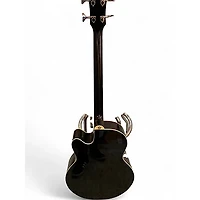 Used Ibanez AEB5E Black Acoustic Bass Guitar