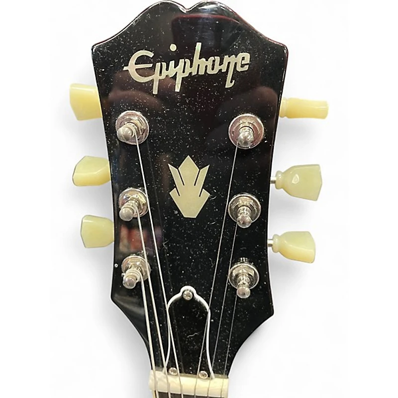 Used Epiphone ES335 Figured  Raspberry Tea Burst  Hollow Body Electric Guitar