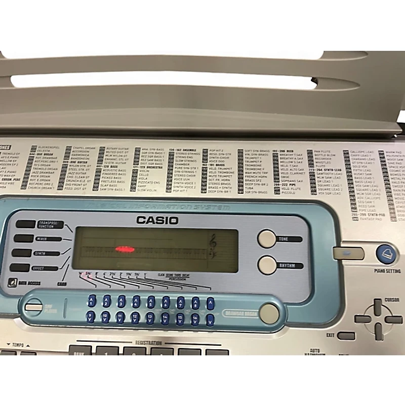 Used Casio WK3000 Keyboard Workstation