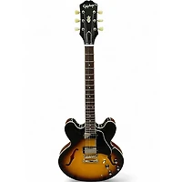 Used Epiphone ES335 IG 2 Tone Sunburst Hollow Body Electric Guitar