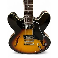 Used Epiphone ES335 IG 2 Tone Sunburst Hollow Body Electric Guitar