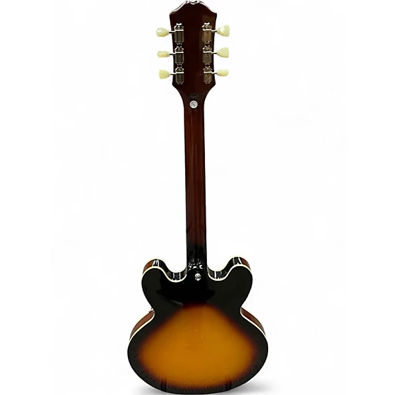 Used Epiphone ES335 IG 2 Tone Sunburst Hollow Body Electric Guitar