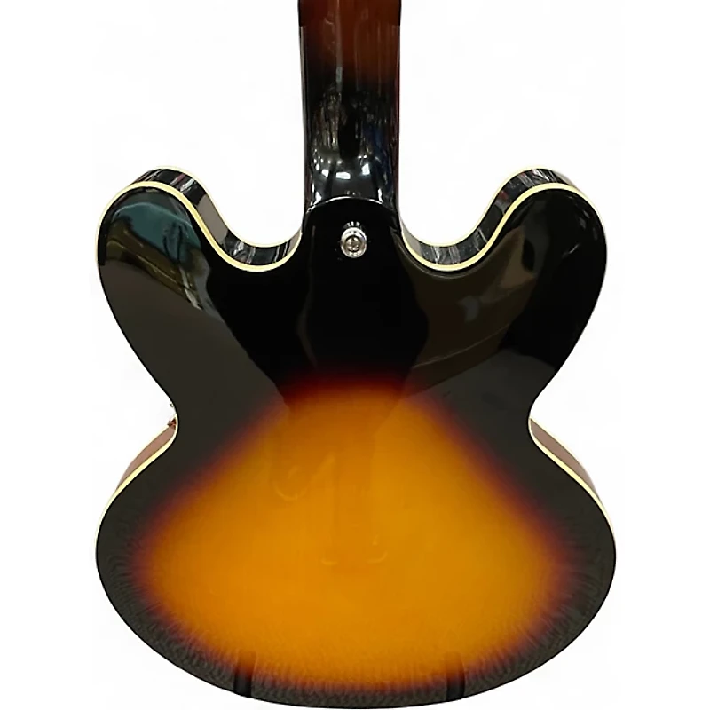 Used Epiphone ES335 IG 2 Tone Sunburst Hollow Body Electric Guitar