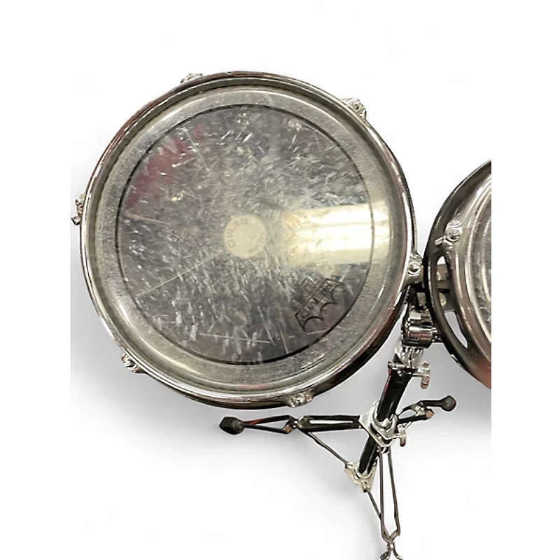 Used Remo 3 Piece Rototom Black Roto Toms