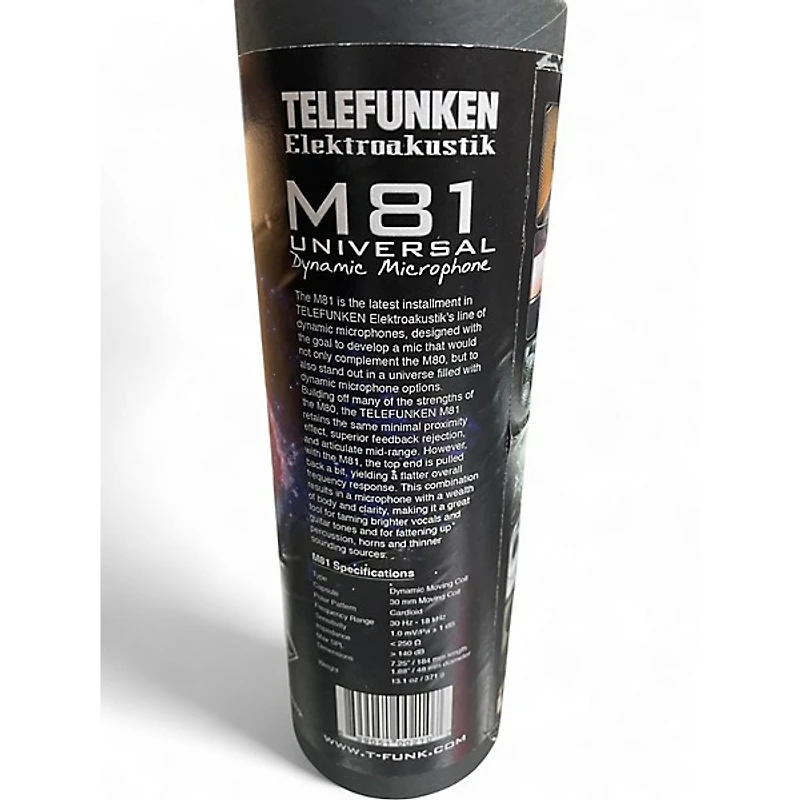 Used TELEFUNKEN M81 Dynamic Microphone