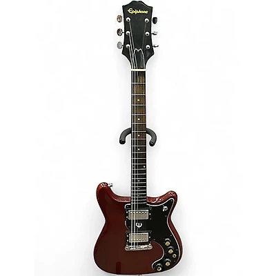 Vintage 1970s Epiphone WILSHIRE  Cherry Solid Body Electric Guitar