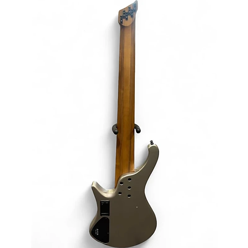 Used Ibanez EBH1006MS SILVER Electric Bass Guitar