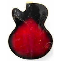 Used Ibanez AF75 Trans Red Hollow Body Electric Guitar