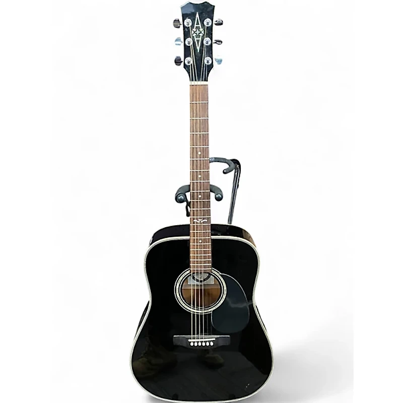 Used Alvarez 5019 Black Acoustic Guitar