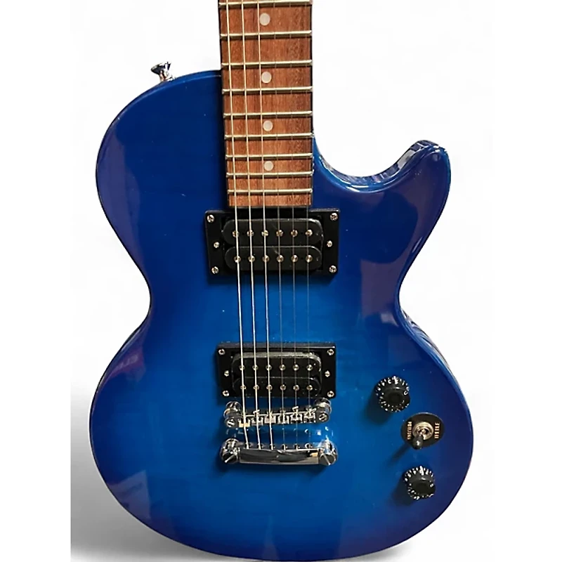 Used Epiphone Les Paul Special II Plus Blue Solid Body Electric Guitar