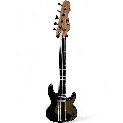Used ESP LTD AP5 Black Electric Bass Guitar