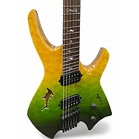 Used Ormsby  GOLIATH 6 STRING SEAWEED GREEN  Hollow Body Electric Guitar