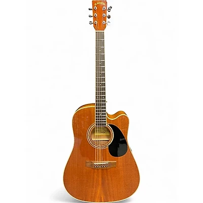 Used Zager ZAD-50CE Mahogany Acoustic Electric Guitar