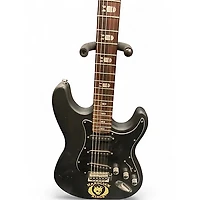 Used HardLuck Kings Bombshell Satin Black Solid Body Electric Guitar