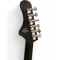 Used HardLuck Kings Bombshell Satin Black Solid Body Electric Guitar