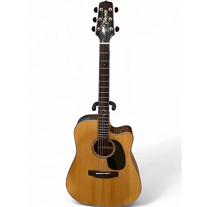 Used Takamine EG363SC Natural Acoustic Electric Guitar
