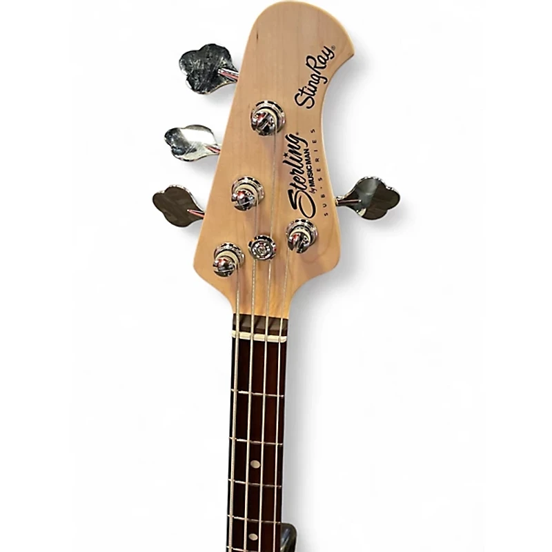 Used Sterling by Music Man RAY4HH Black Electric Bass Guitar