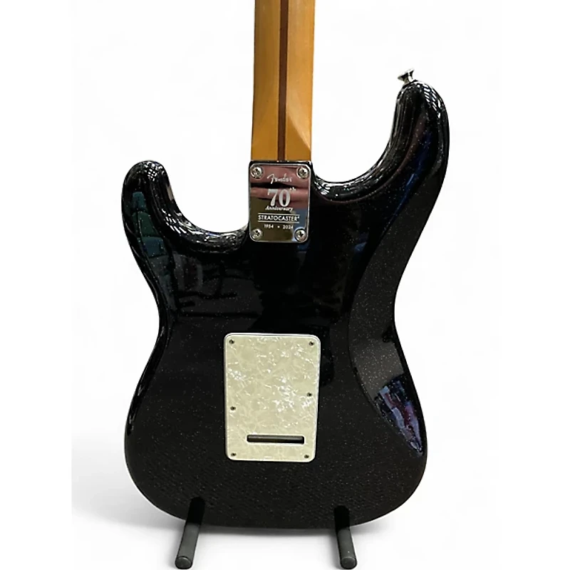 Used Fender 70TH ANNIVERSARY PLAYER STRATOCASTER NEBULA NOIR Solid Body Electric Guitar