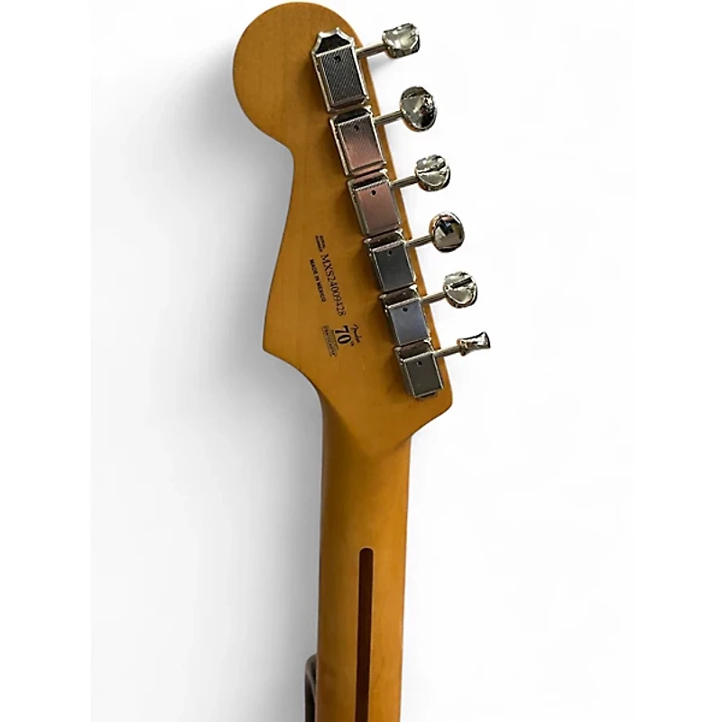 Used Fender 70TH ANNIVERSARY PLAYER STRATOCASTER NEBULA NOIR Solid Body Electric Guitar