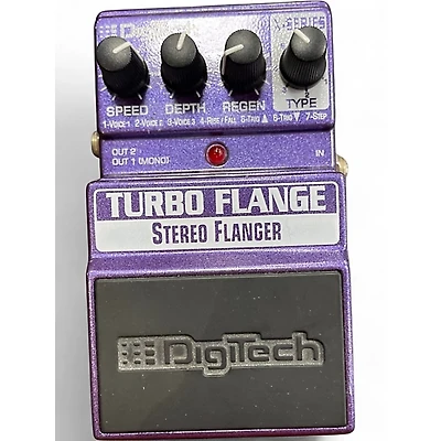 Used DigiTech XTF Turbo Flanger Effect Pedal