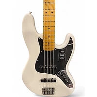 Used Fender Player Jazz Bass Olympic White Electric Bass Guitar
