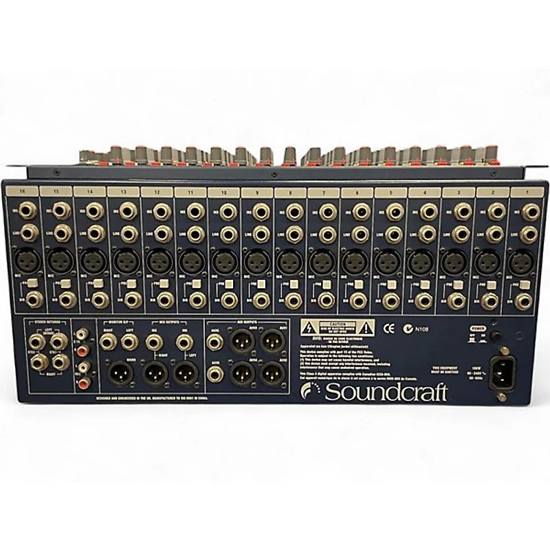 Used Soundcraft GB2R16 Line Mixer