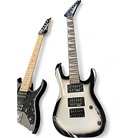 Used Jackson JS Series Dinky Minion JS1X Silverburst Solid Body Electric Guitar