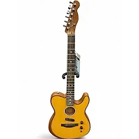 Used Fender Acoustasonic Player Telecaster Butterscotch Blonde Acoustic Electric Guitar