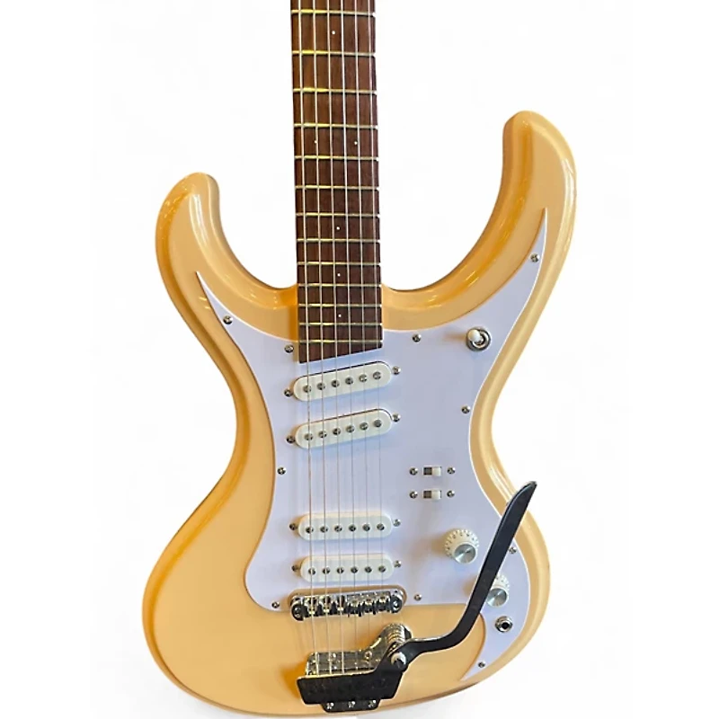 Used Eastwood LG 150T Cream Solid Body Electric Guitar